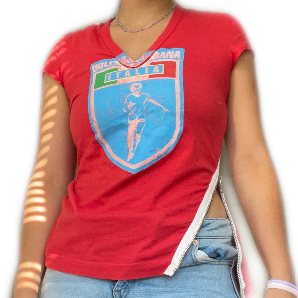 Dolce & Gabbana vintage distressed t-shirt